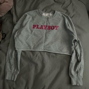 Cropped Playboy Longsleeve